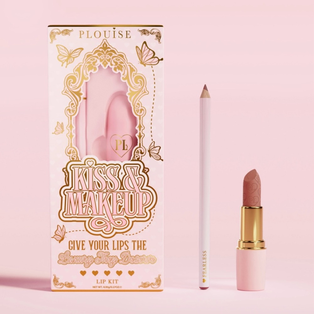 P.Louise 
Kiss and Makeup Lip Kit - Fearless And Free Spirit